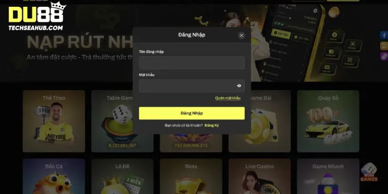 Lợi ích khi đăng nhập DU88